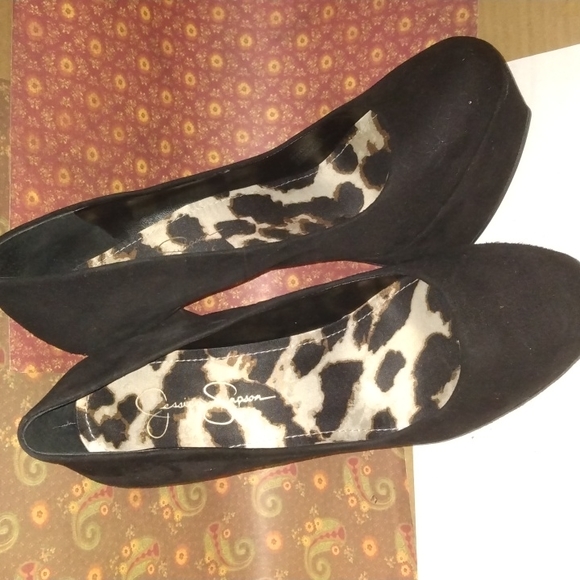 Jessica Simpson 9 1/2 women's black heel - Picture 12 of 17